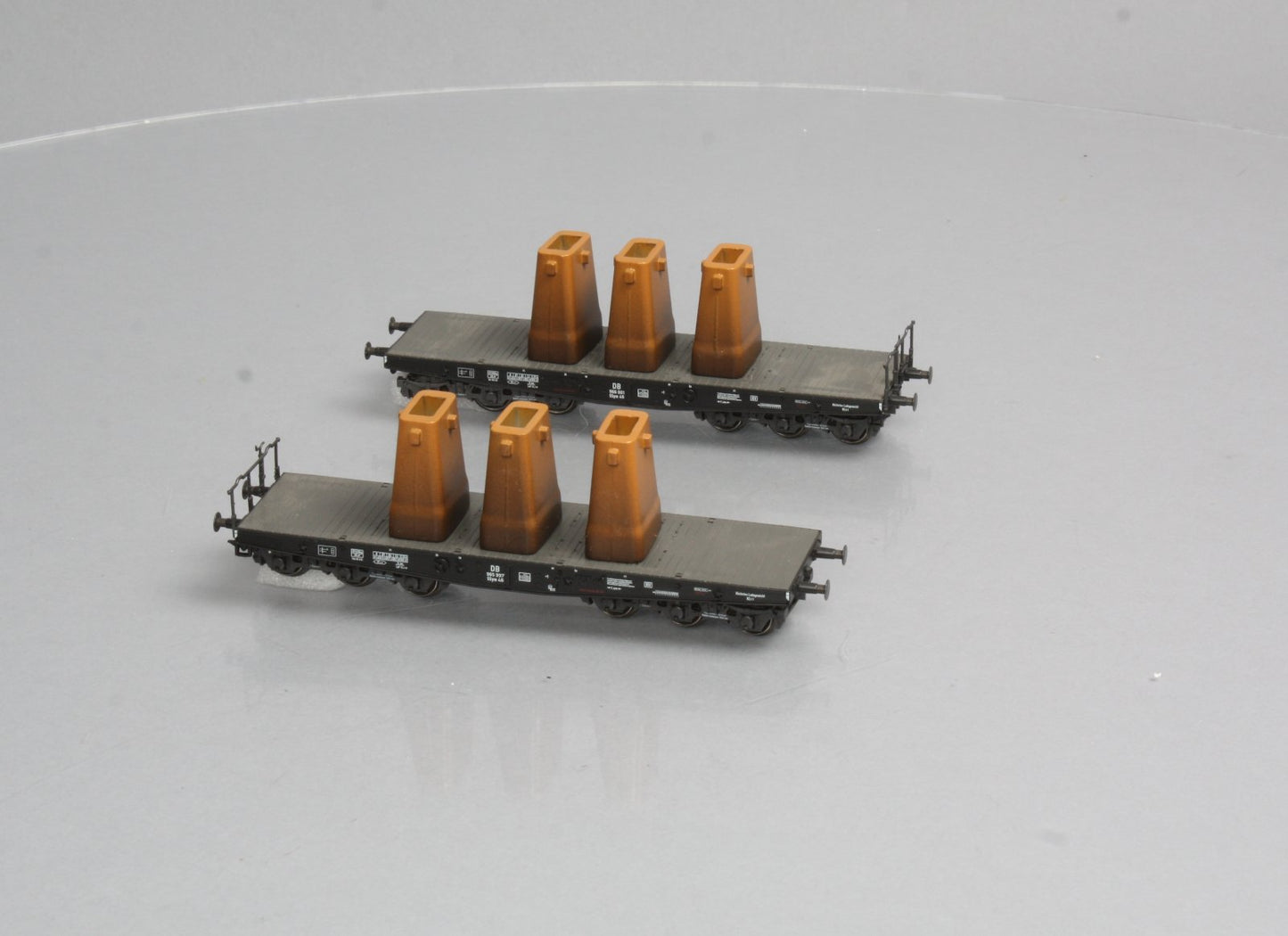 Marklin 48672 HO Scale DB Heavy Duty Flatcar Set LN/Box