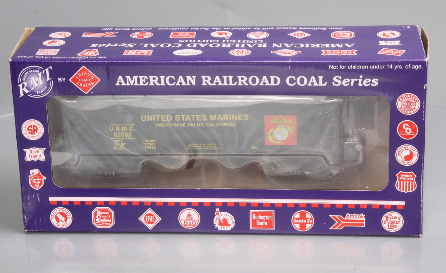 RMT 96263-2 US Marines 2-Bay Coal Hopper Set w/Coal Load LN/Box