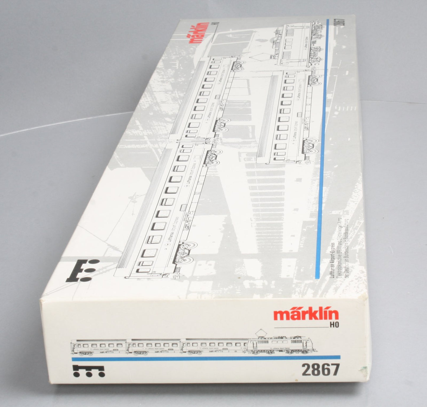 Marklin 2867 Lufthansa Airport-Express HO Gauge Electric Train Set EX/Box
