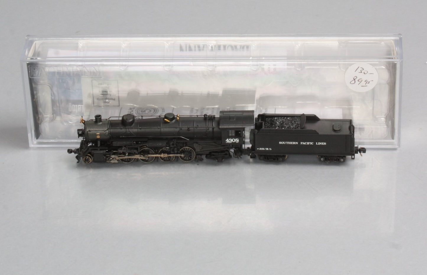 Bachmann 81664 N SP USRA 4-8-2 Light Mountain Steam Locomotive & Tender #4308