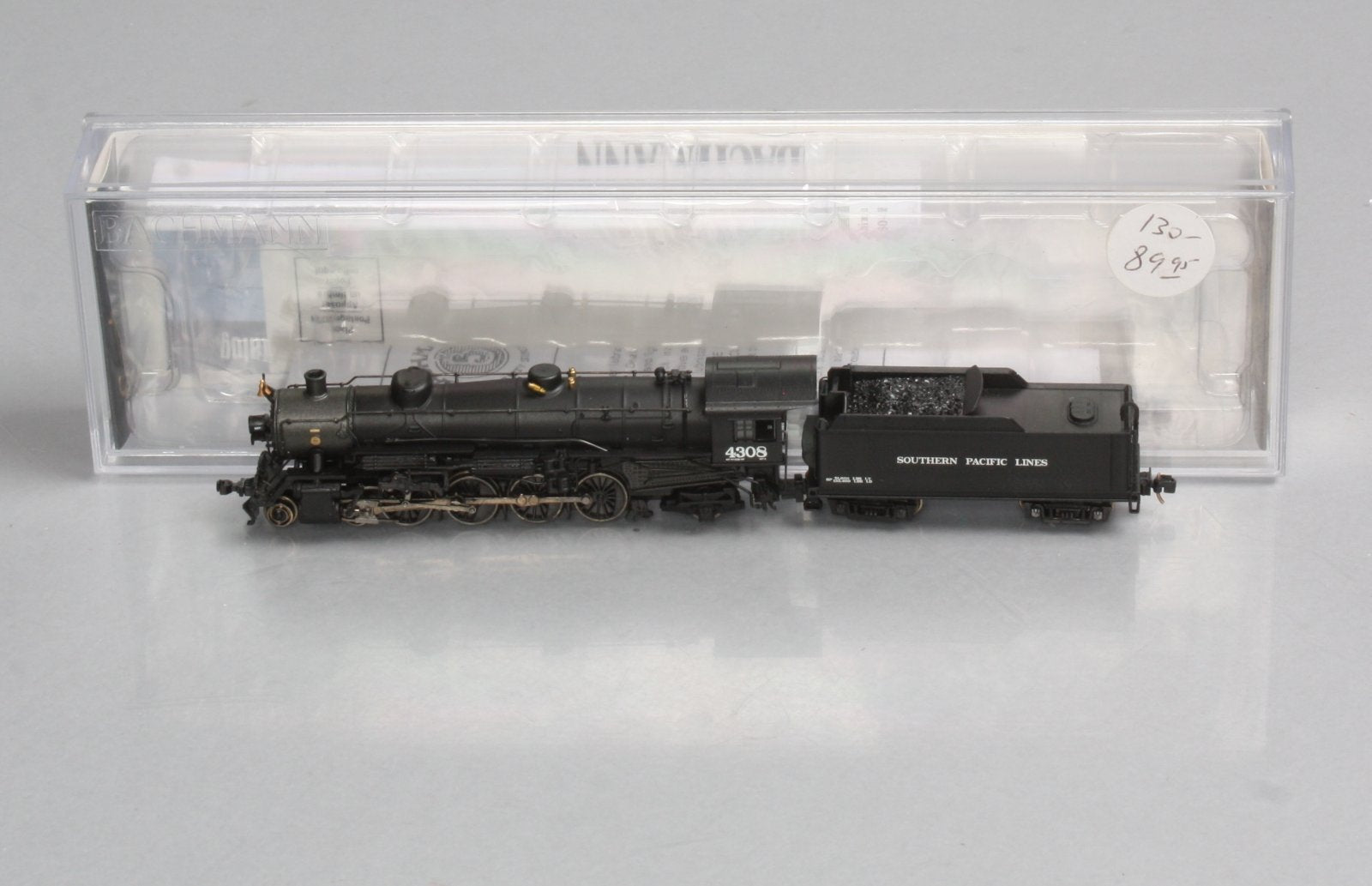 Bachmann 81664 N SP USRA 4-8-2 Light Mountain Steam Locomotive & Tender #4308