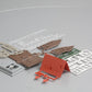 Kibri 6407 Z Scale House On The Square Kit