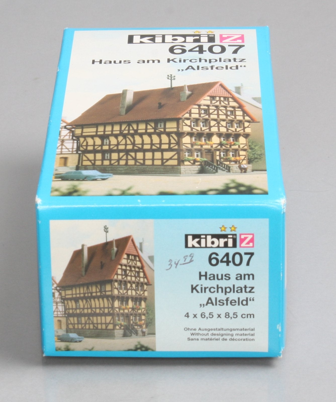 Kibri 6407 Z Scale House On The Square Kit