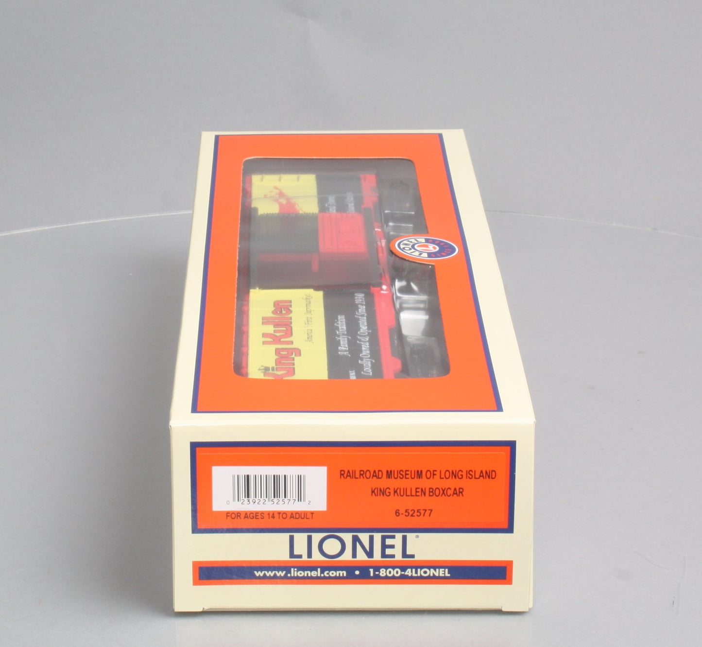 Lionel 6-52577 O Gauge Railroad Museum of Long Island King Kullen Boxcar LN/Box