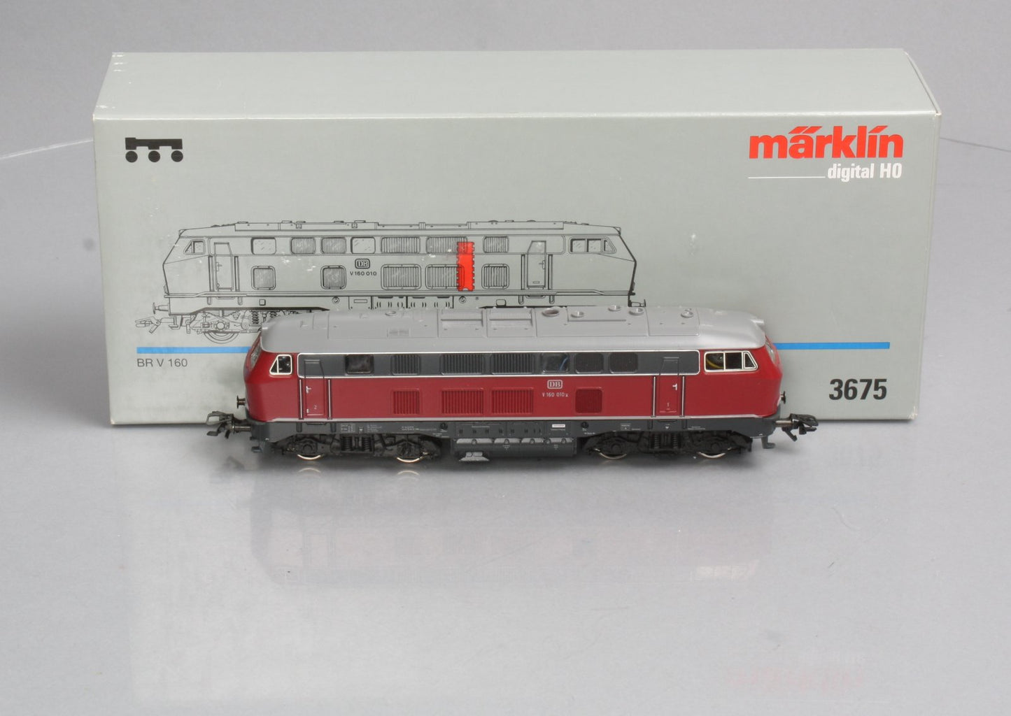 Marklin 3675 HO BR V 160 Diesel Locomotive LN/Box