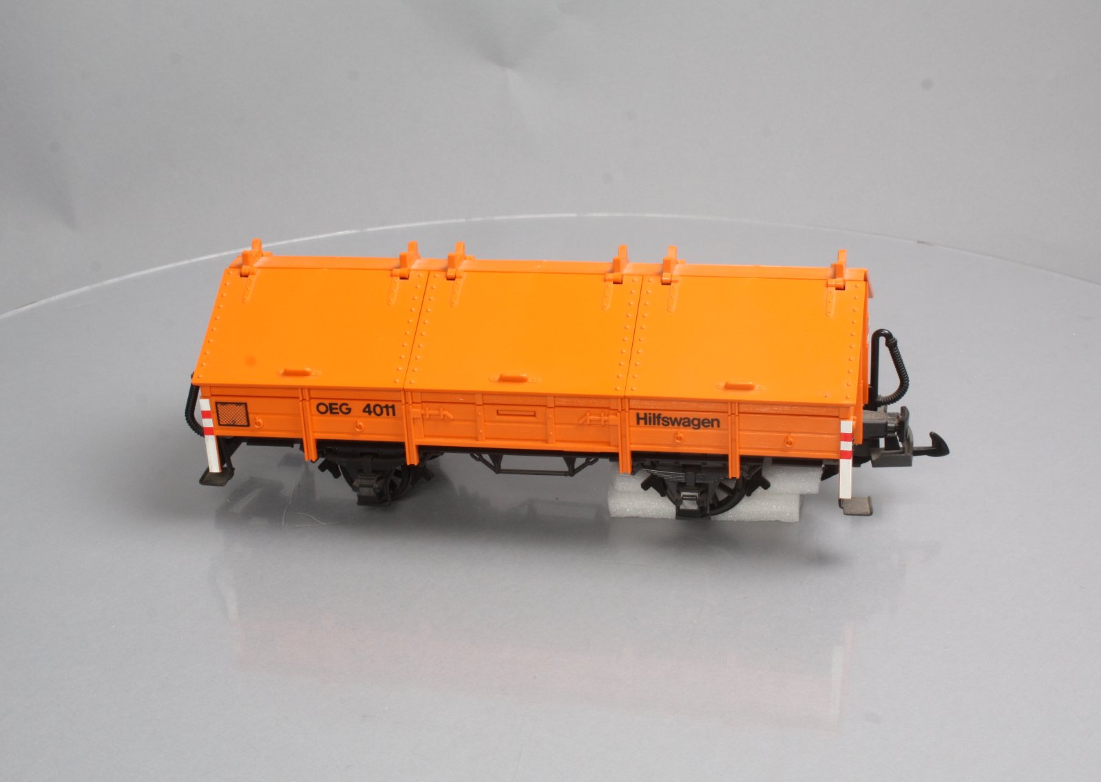 LGB 4011 G Scale OEG Low-Side Gondola w/ Covers EX/Box