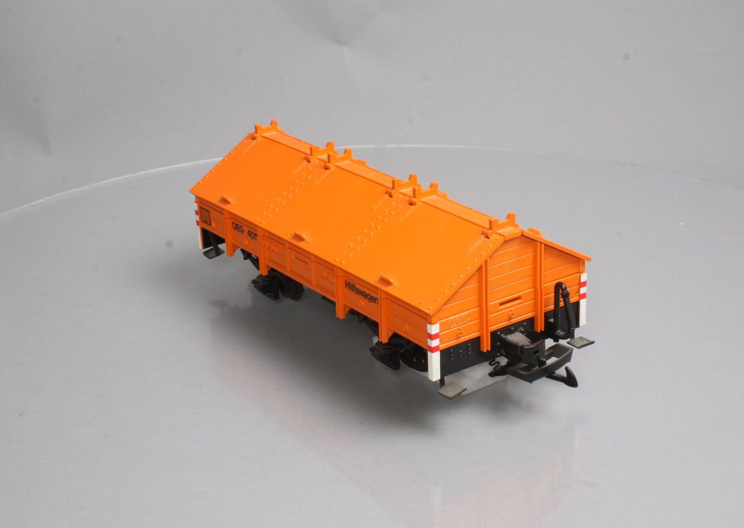 LGB 4011 G Scale OEG Low-Side Gondola w/ Covers EX/Box