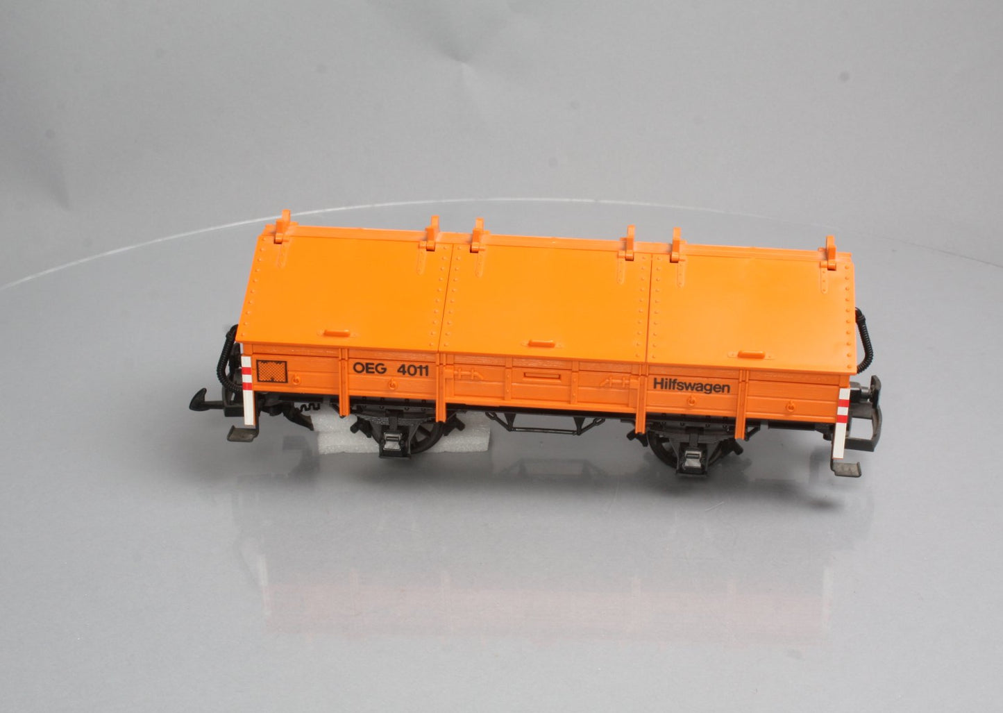 LGB 4011 G Scale OEG Low-Side Gondola w/ Covers EX/Box