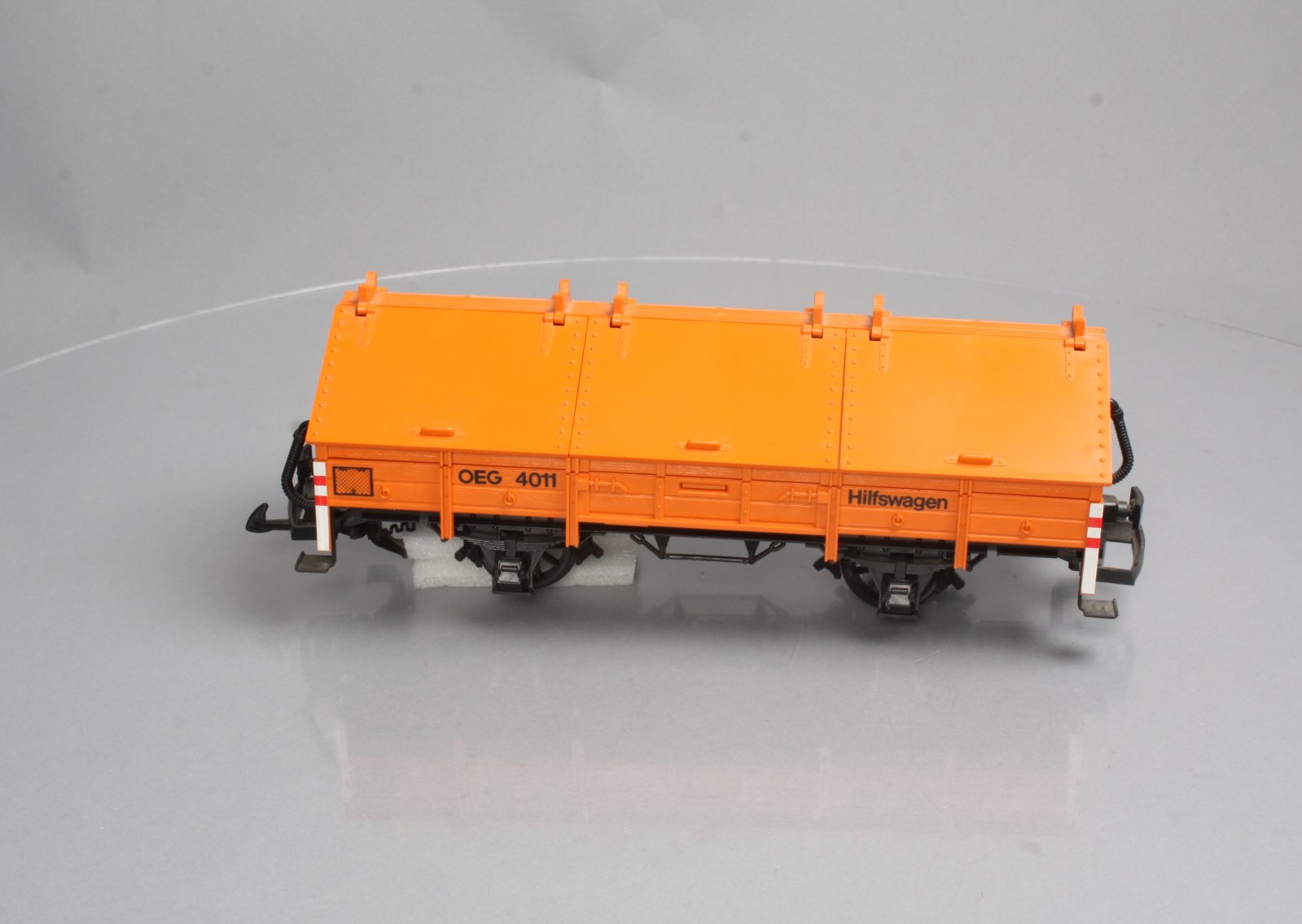 LGB 4011 G Scale OEG Low-Side Gondola w/ Covers EX/Box