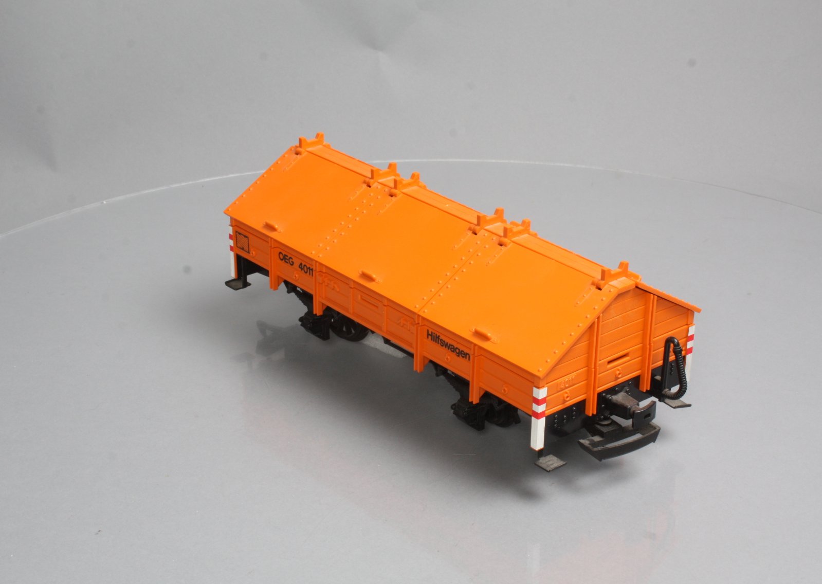 LGB 4011 G Scale OEG Low-Side Gondola w/ Covers EX/Box