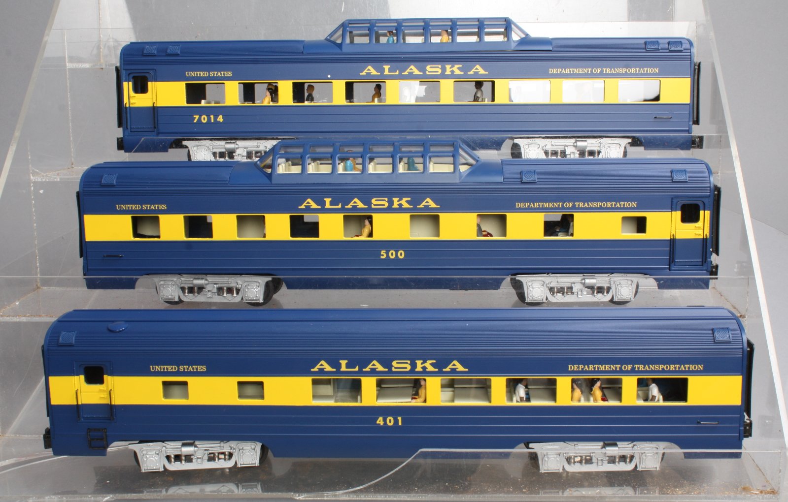 K-Line K4602A Alaska Railroad Aluminum 6-Car 15