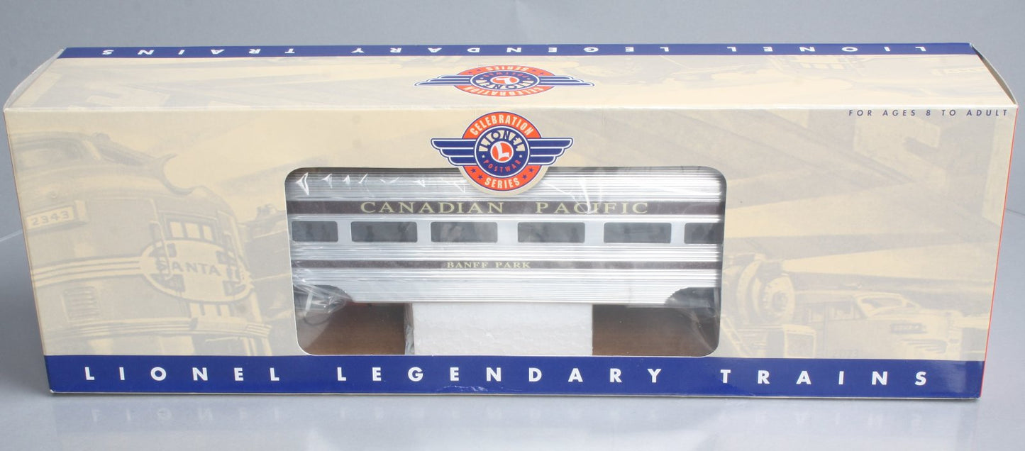 Lionel 6-29143 PWC Canadian Pacific "Banff Park" Aluminum Observation Car LN/Box