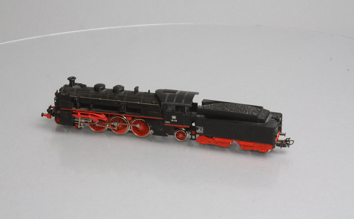 Marklin 3093 HO Scale BR 18 478 DB Steam Locomotive w/ Tender EX/Box