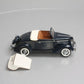Danbury Mint 1:24 Scale Black W/Brown Interior '36 Ford Deluxe Cabriolet Diecast