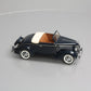 Danbury Mint 1:24 Scale Black W/Brown Interior '36 Ford Deluxe Cabriolet Diecast