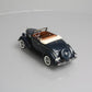 Danbury Mint 1:24 Scale Black W/Brown Interior '36 Ford Deluxe Cabriolet Diecast