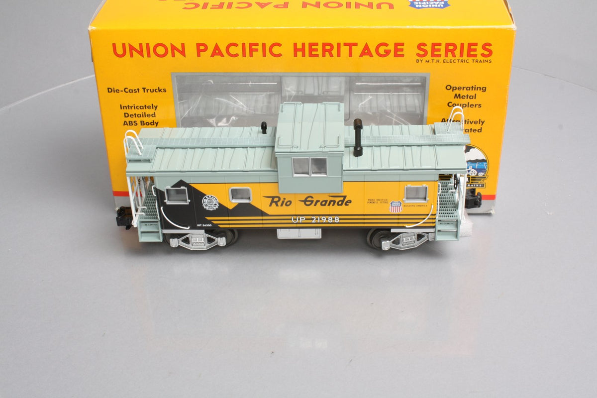MTH 20-2770B Denver Rio Grande UP Heritage Extended Vision Caboose LN/Box