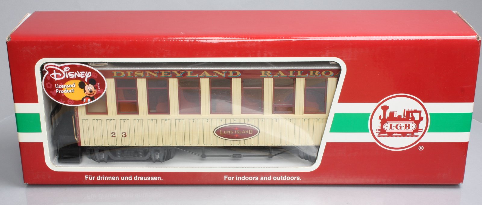LGB 33804 G Scale Disneyland Long Island Passenger Car – Trainz