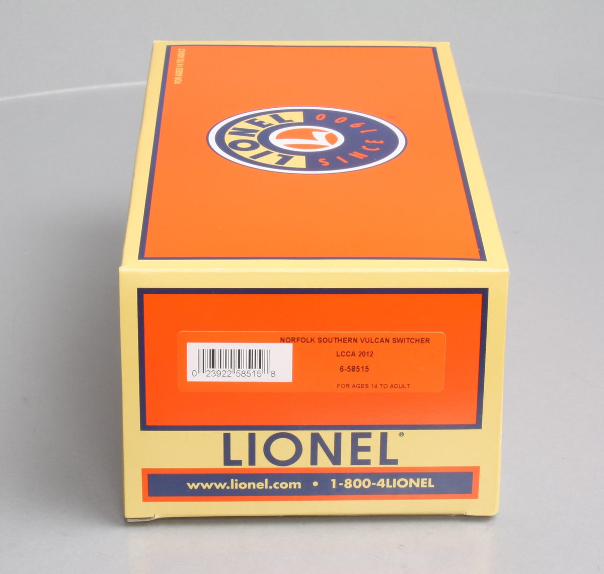 Lionel 6-58515 O Gauge 2012 LCCA Norfolk Southern Vulcan Switcher #42 LN/Box