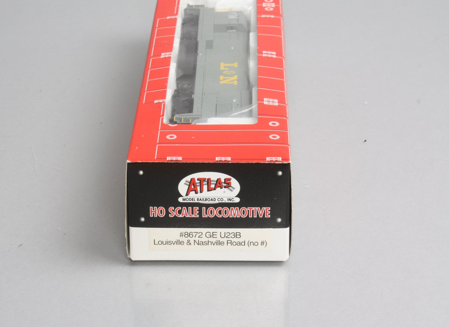Atlas 8672 HO Scale Louisville & Nashville GE U23B Diesel Locomotive LN/Box