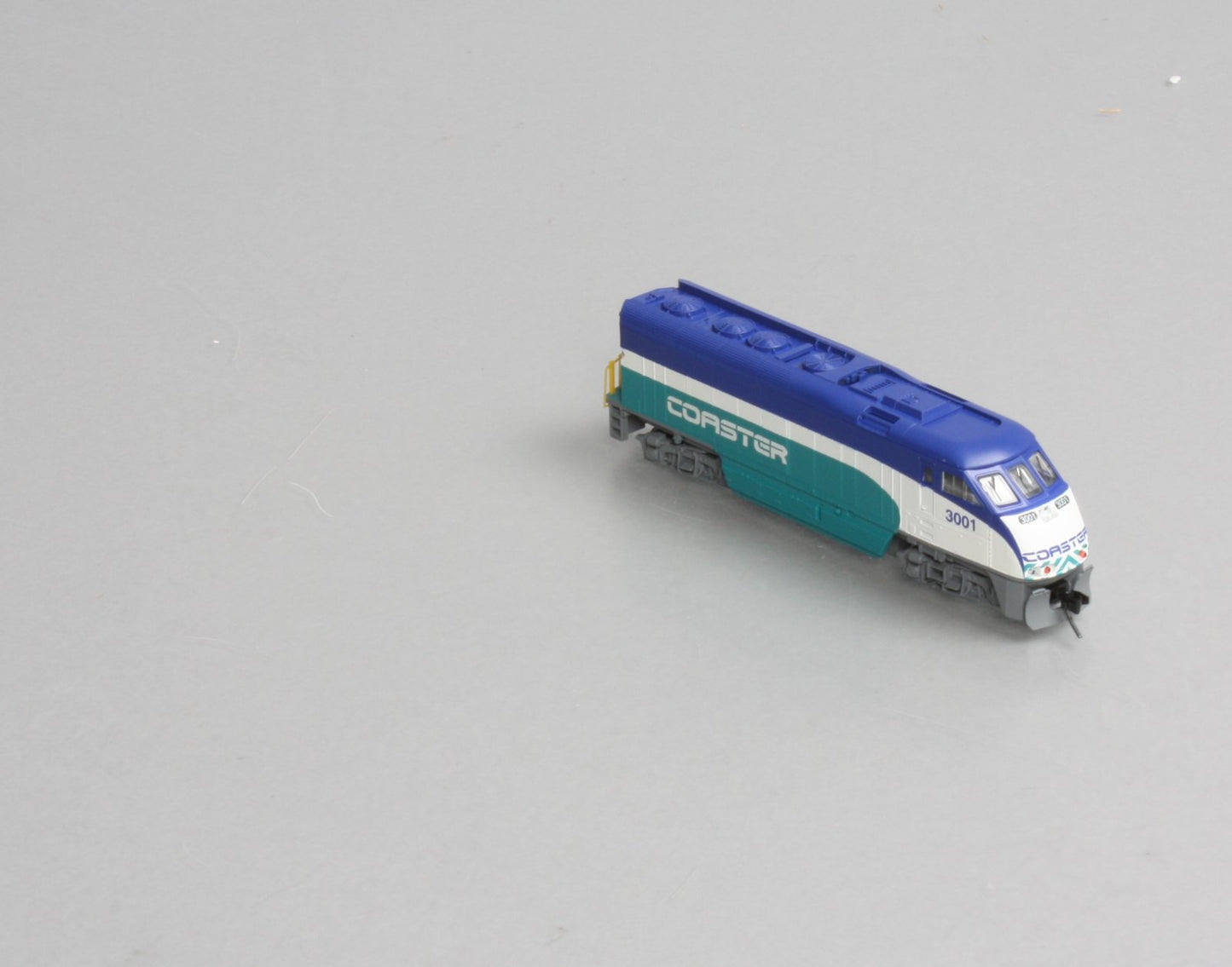 Athearn 10016 N Scale Coaster F59PHI Diesel Locomotive #3001 LN/Box
