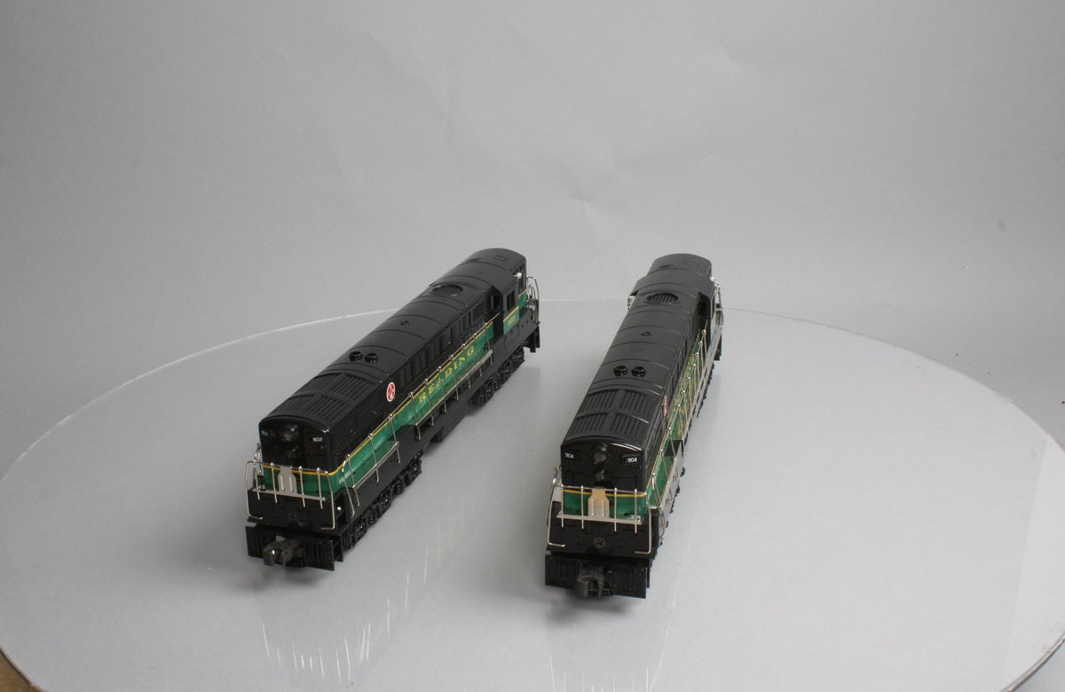 Williams FM203H O Gauge Reading FM Trainmaster Diesel Set #903 & #904 LN/Box