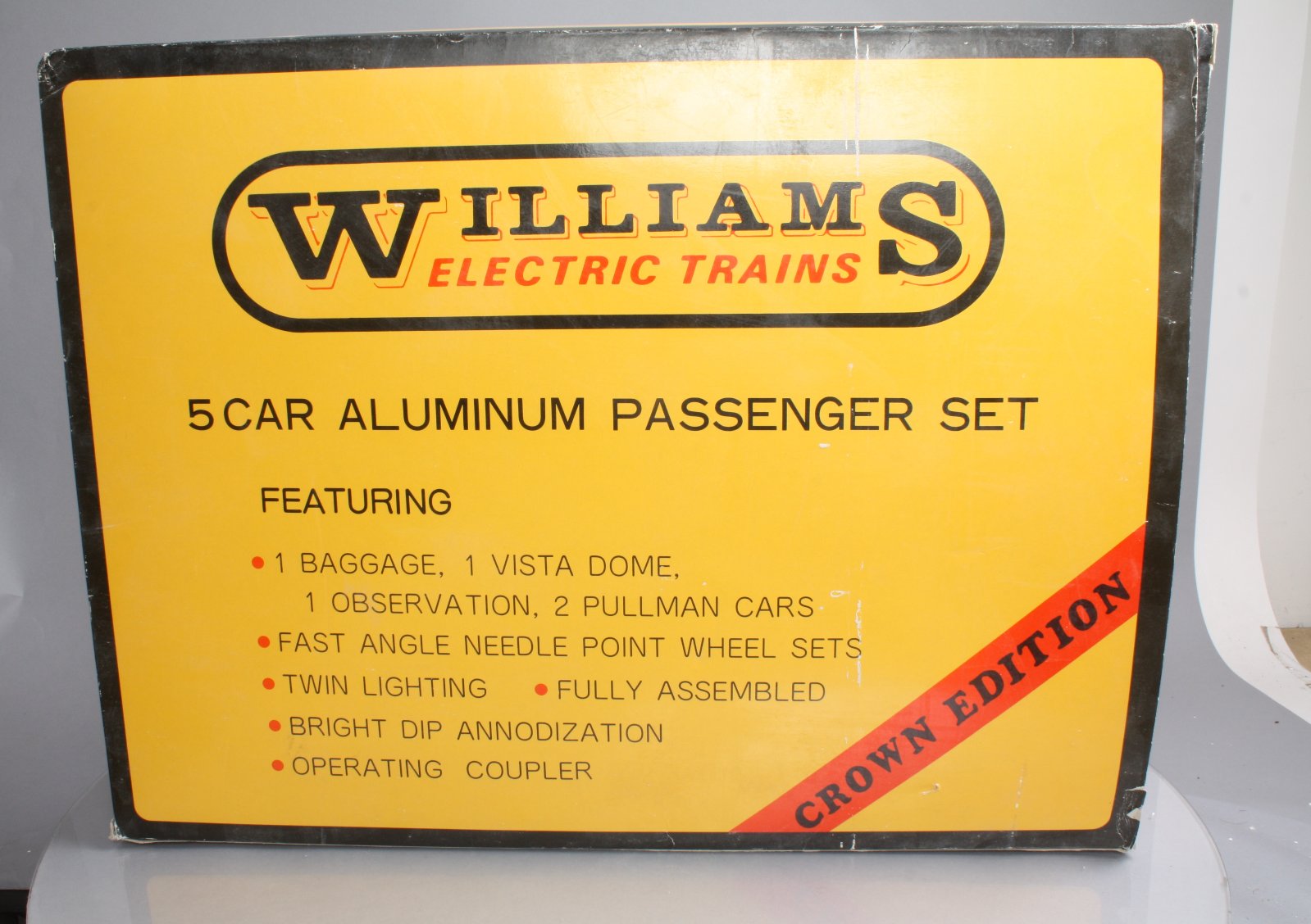 Williams 2610 Canadian Pacific Striped 5-Car Aluminum Passenger Set LN/Box