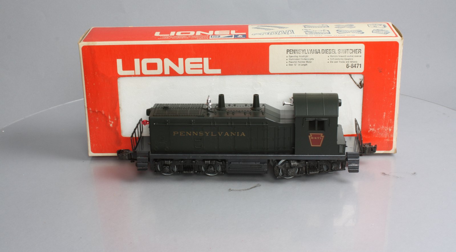 Lionel 6-8471 O Gauge Pennsylvania NW2 Diesel Switcher #8471 LN/Box