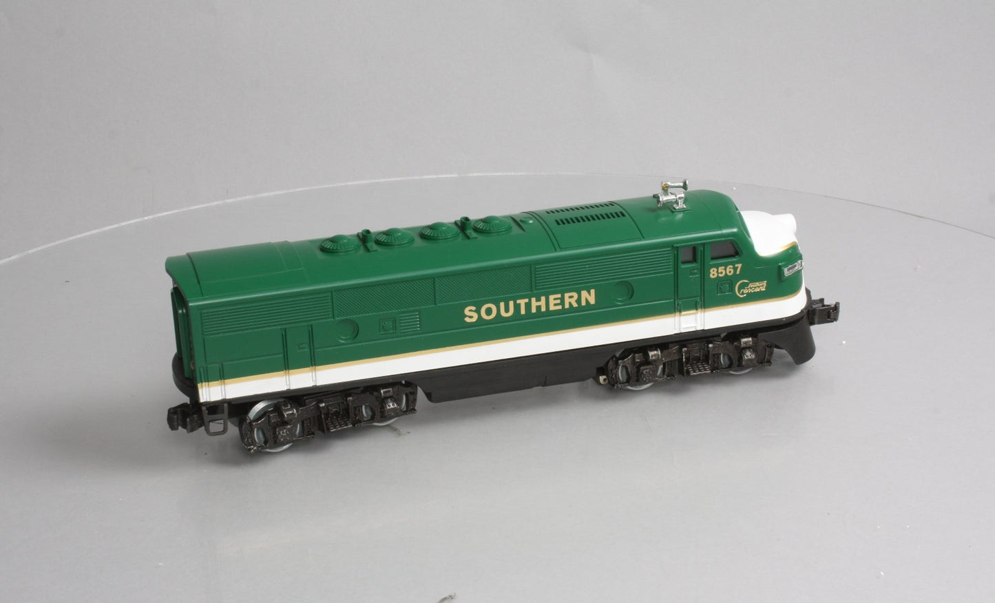 Lionel 6-8567 O Gauge Southern F3 A Non-Powered Diesel Locomotive EX/Box