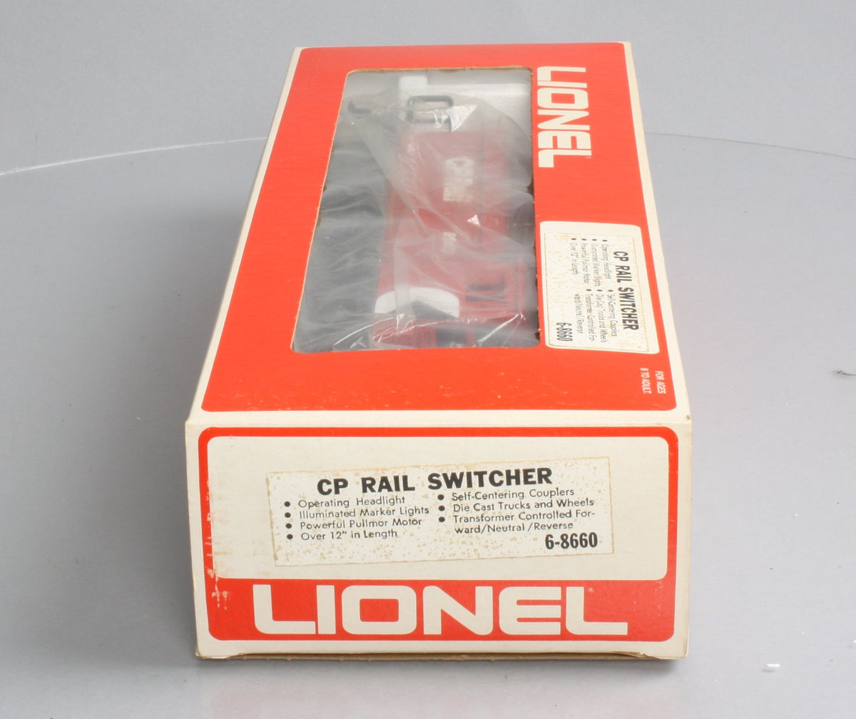 Lionel 6-8660 O Gauge CP Rail NW-2 Powered Diesel Switcher LN/Box