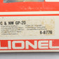 Lionel 6-8776 O Chicago & Northwestern GP20 Powered Diesel Locomotive EX/Box