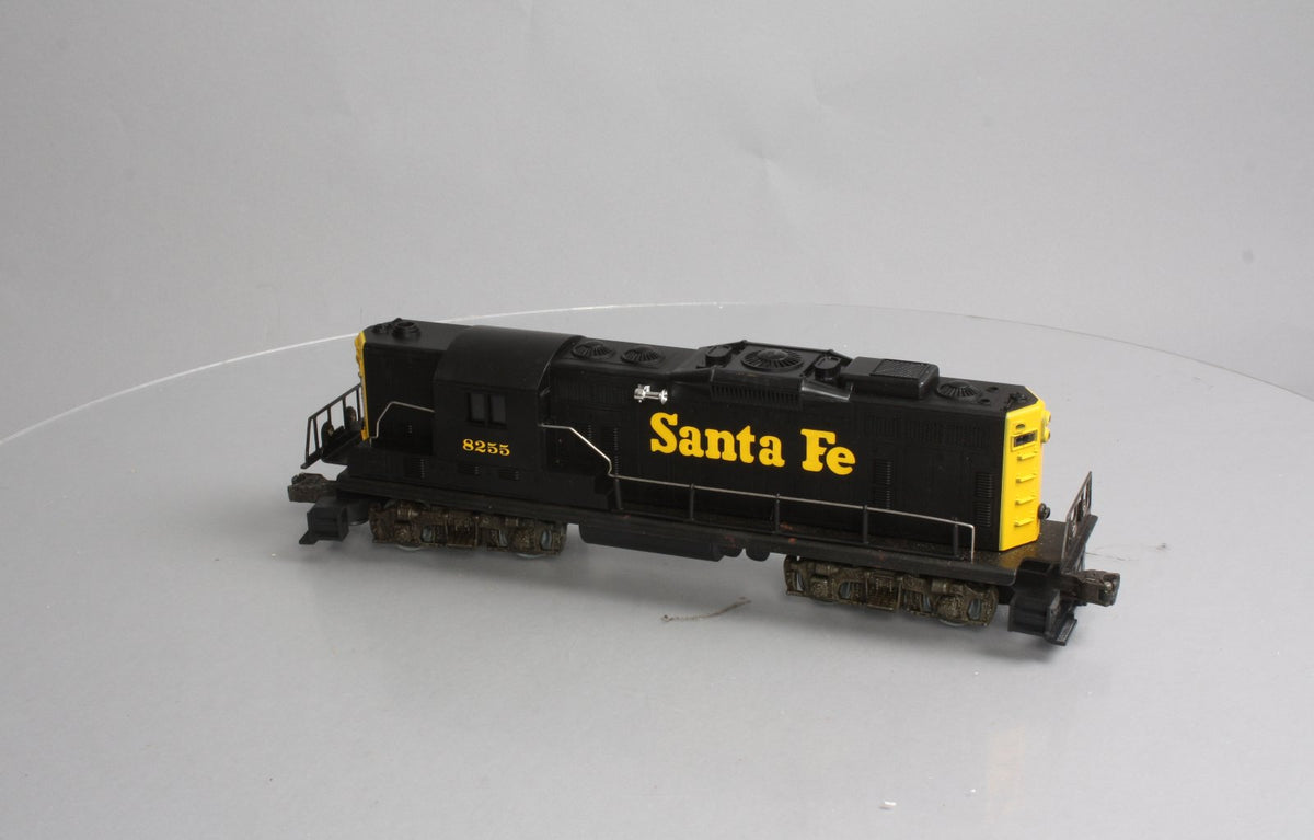 Lionel 6-8255 O Gauge Santa Fe GP-9 Dummy Diesel Locomotive NIB