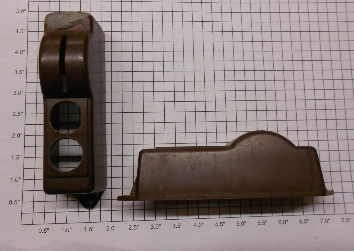 Lionel 5122-201 Brown Switch Controller Cover w/Lens Holes