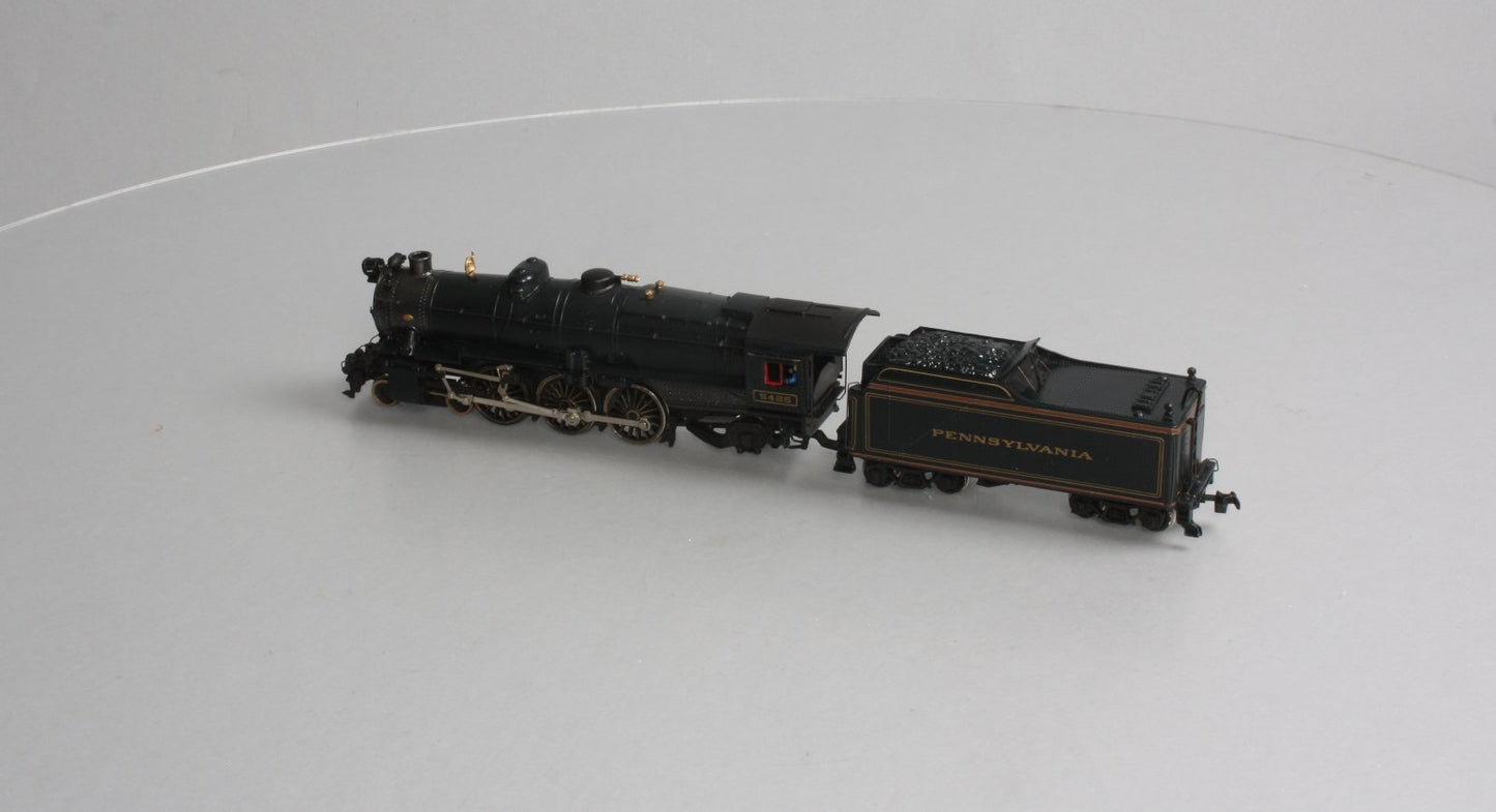 Bachmann 84002 HO Pennsylvania Multistripe K4 Pacific Steam Locomotive & Tender EX/Box