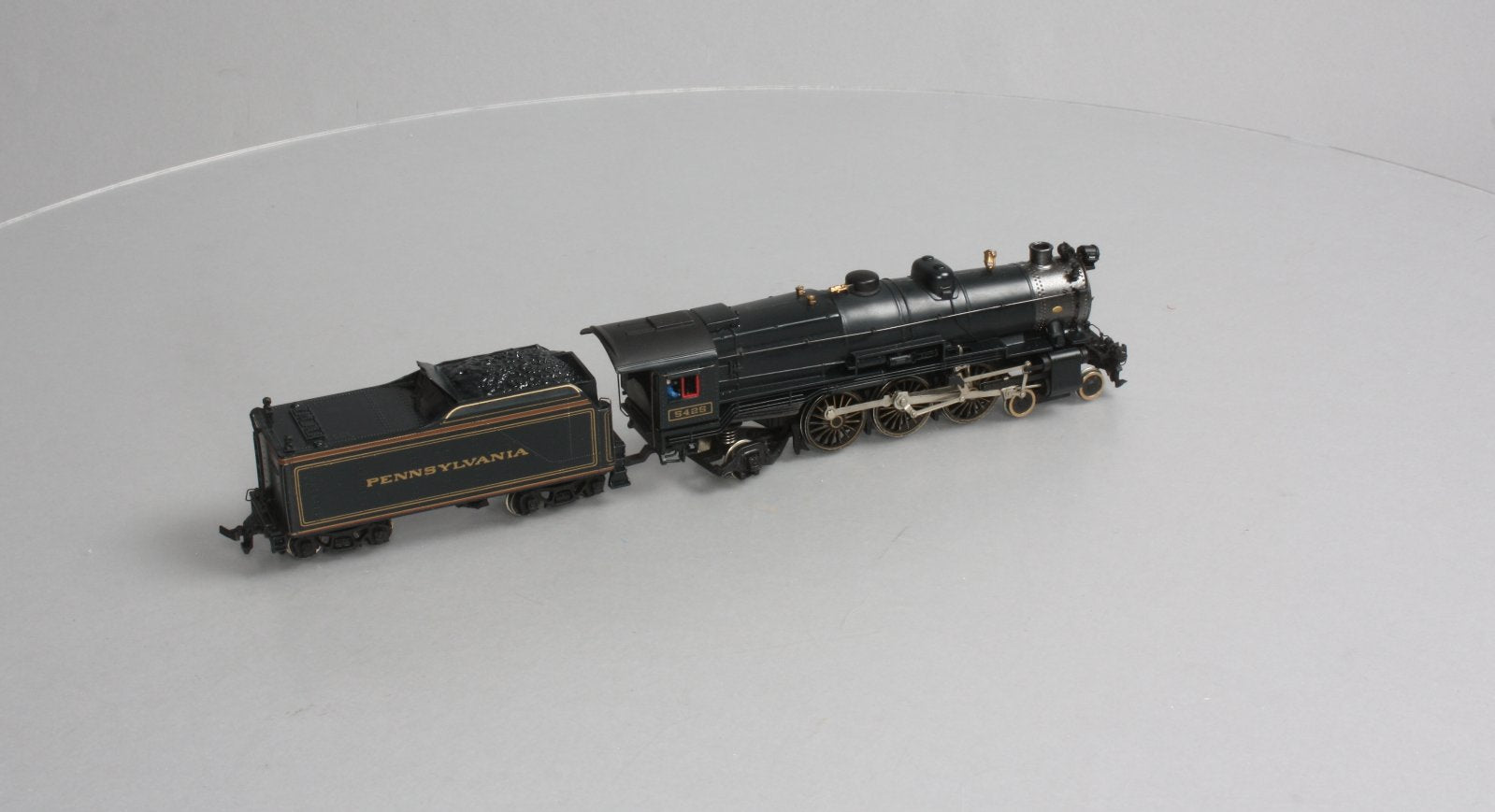 Bachmann 84002 HO Pennsylvania Multistripe K4 Pacific Steam Locomotive & Tender EX/Box