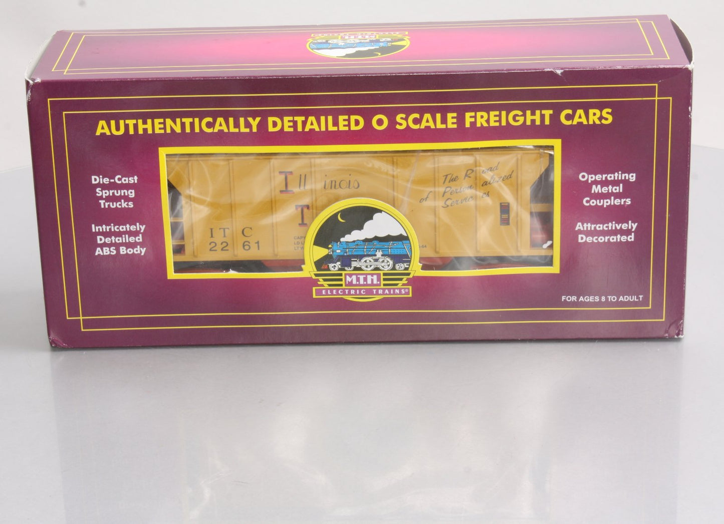 MTH 20-97124 Illinois Terminal PS-2 Hopper #2261 LN/Box