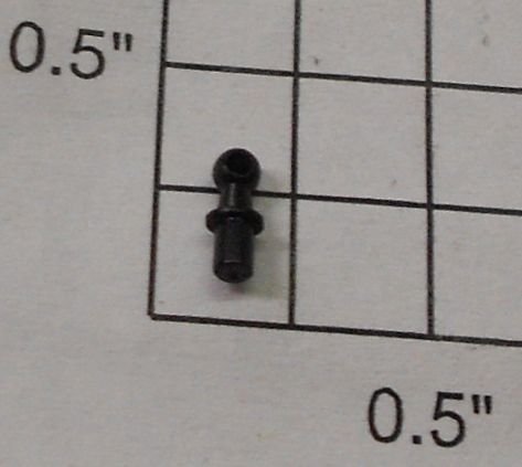 Lionel 1069-306 Black Handrail Stanchion for Hogwarts