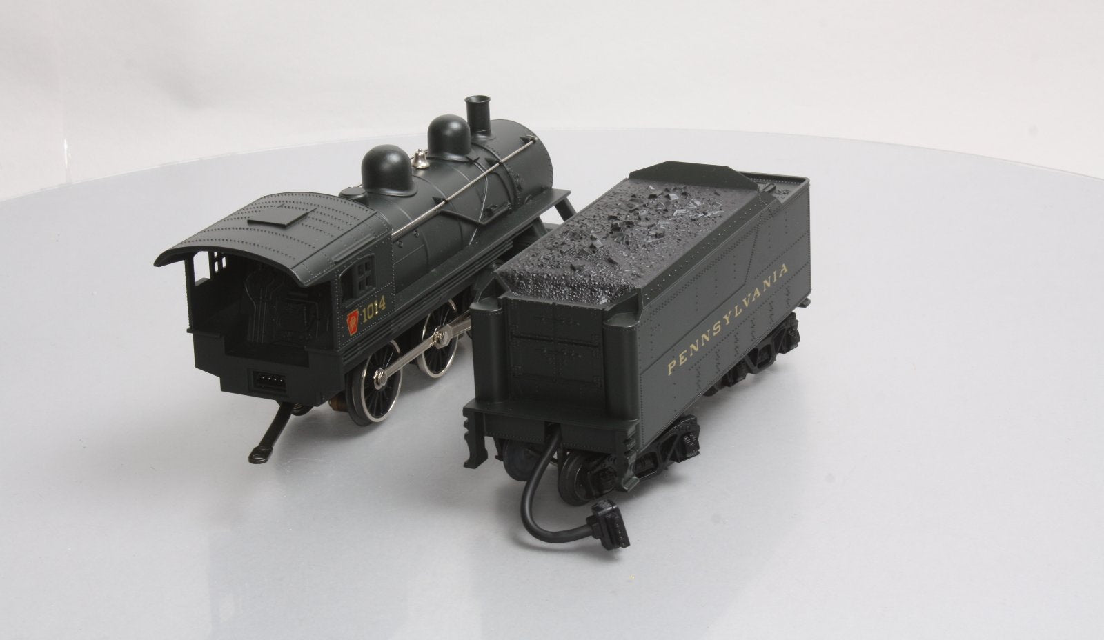 MTH 30-1148-1 Pennsylvania 2-6-0 Steam Engine And Tender w/PS1 #1014 LN/Box