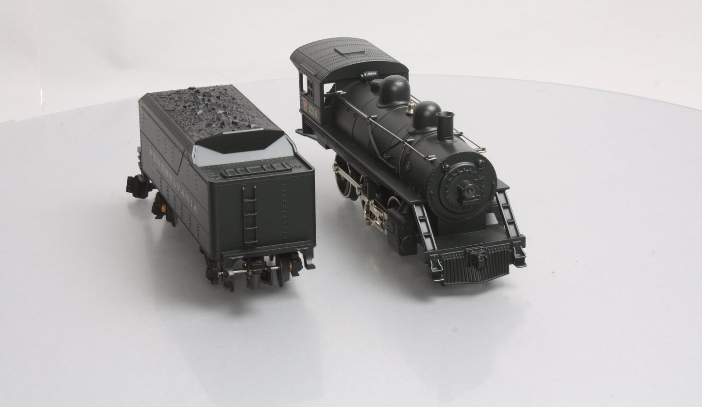 MTH 30-1148-1 Pennsylvania 2-6-0 Steam Engine And Tender w/PS1 #1014 LN/Box