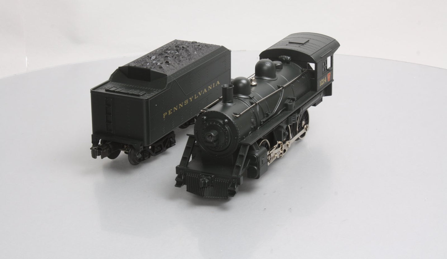 MTH 30-1148-1 Pennsylvania 2-6-0 Steam Engine And Tender w/PS1 #1014 LN/Box