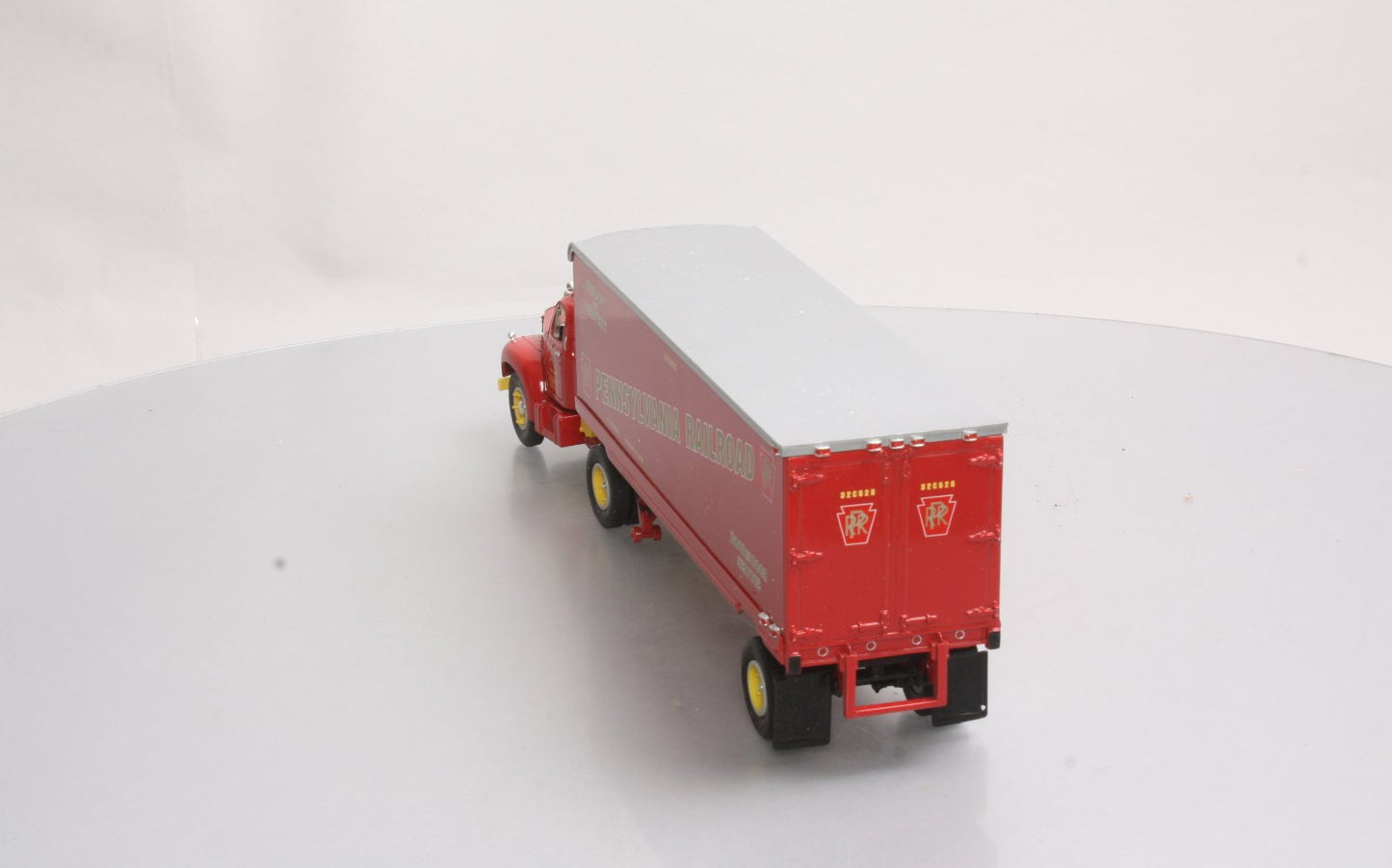 First Gear 19-1435 1:34 Diecast PRR 1960 Mack Model B-61 Tractor Trailer