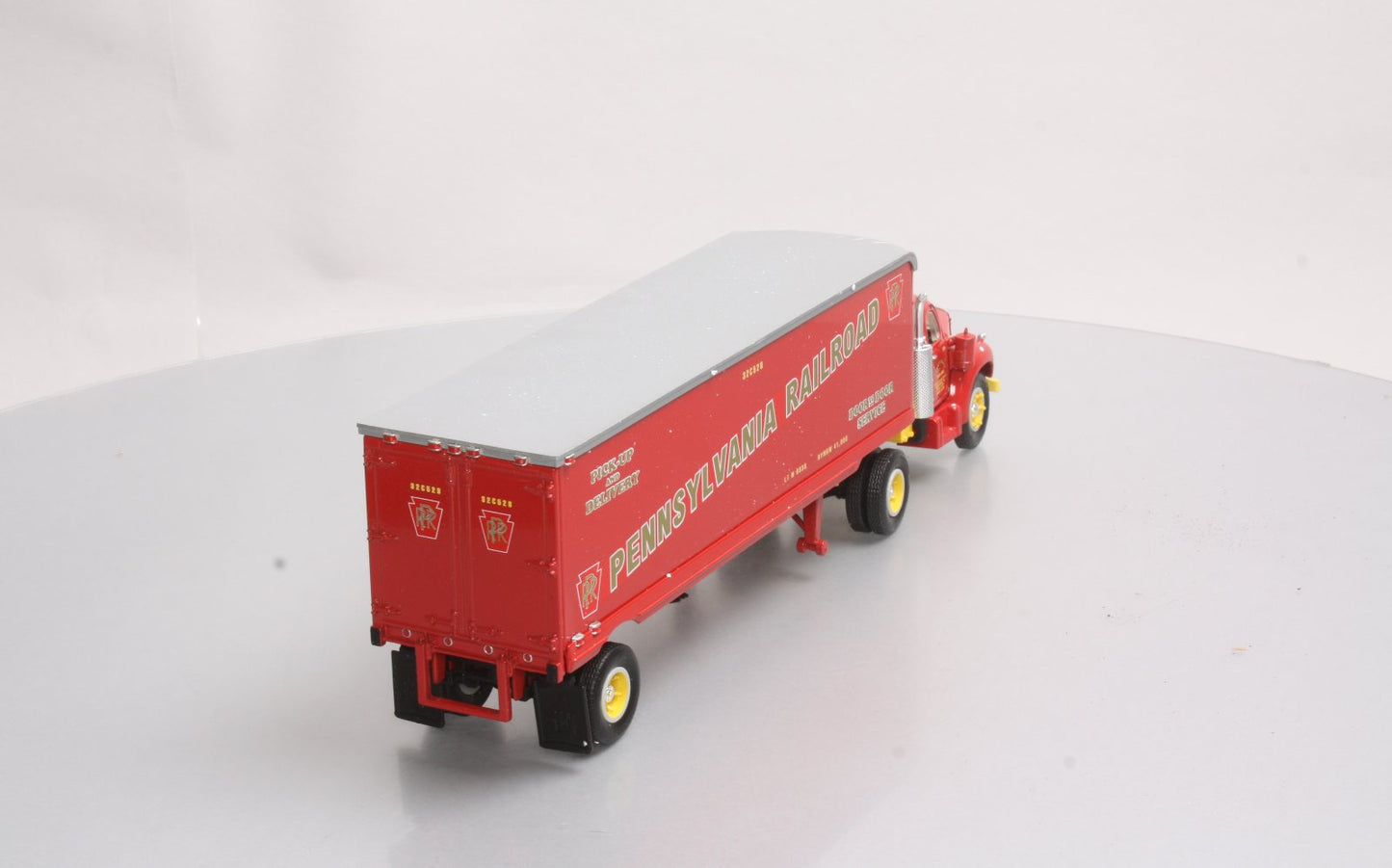 First Gear 19-1435 1:34 Diecast PRR 1960 Mack Model B-61 Tractor Trailer