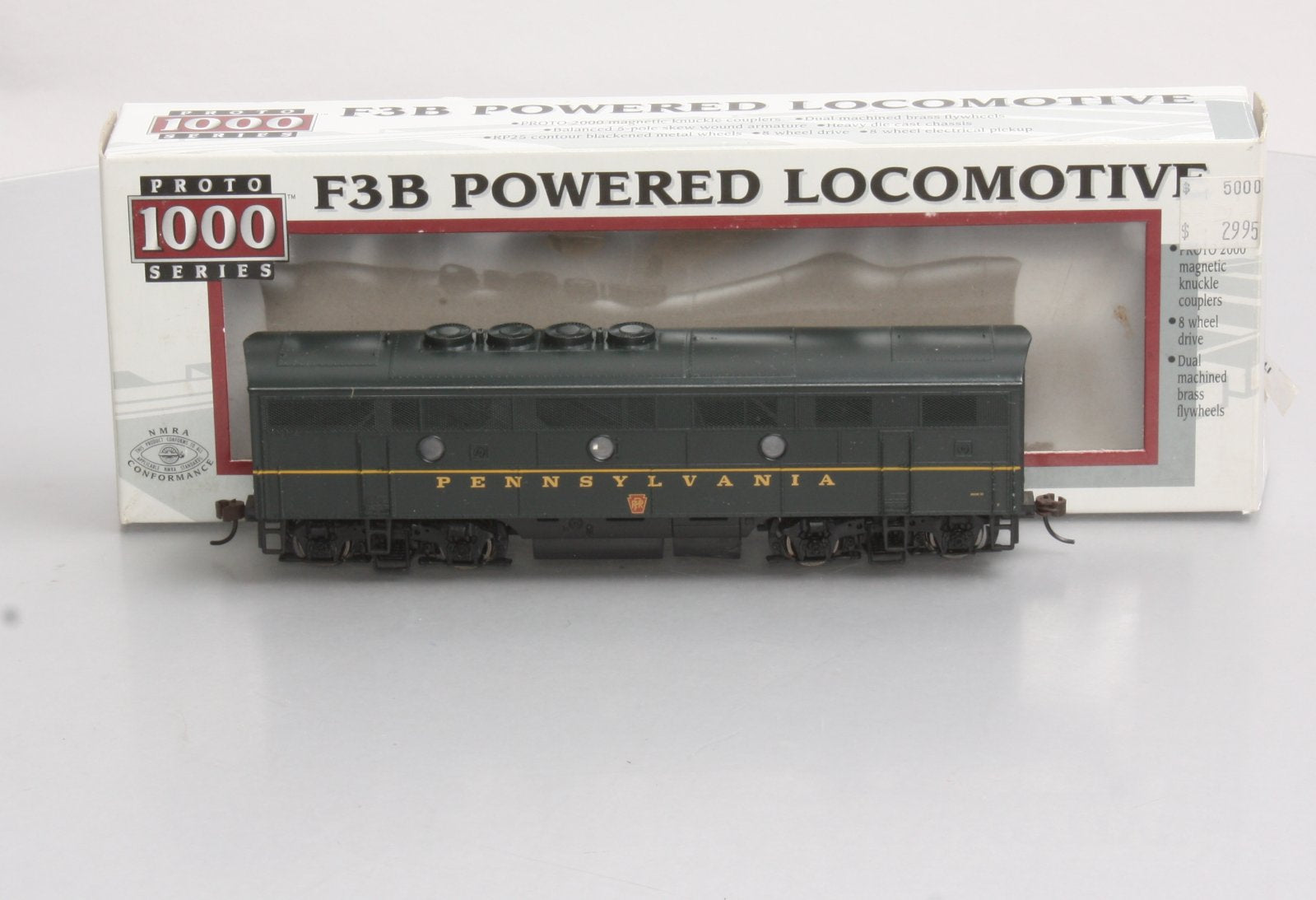 Proto 1000 23969 Pennsylvania F3B Powered Locomotive w/DCC #9508B LN/Box