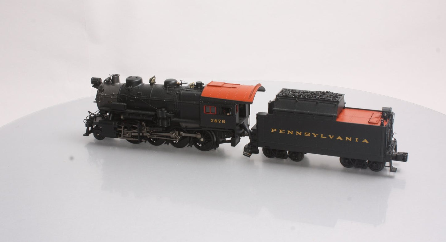 MTH 20-3055-1 O PRR 2-8-0 H10s Consolidation Steam Loco & Tender w/PS2 LN/Box