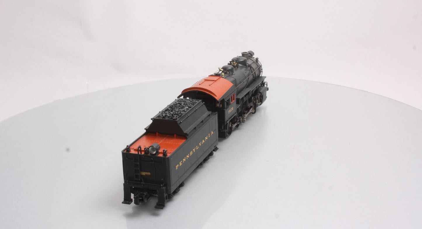 MTH 20-3055-1 O PRR 2-8-0 H10s Consolidation Steam Loco & Tender w/PS2 LN/Box