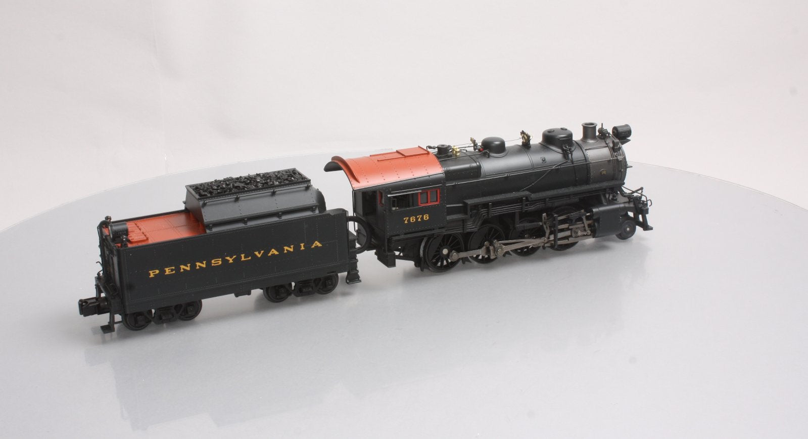 MTH 20-3055-1 O PRR 2-8-0 H10s Consolidation Steam Loco & Tender w/PS2 LN/Box