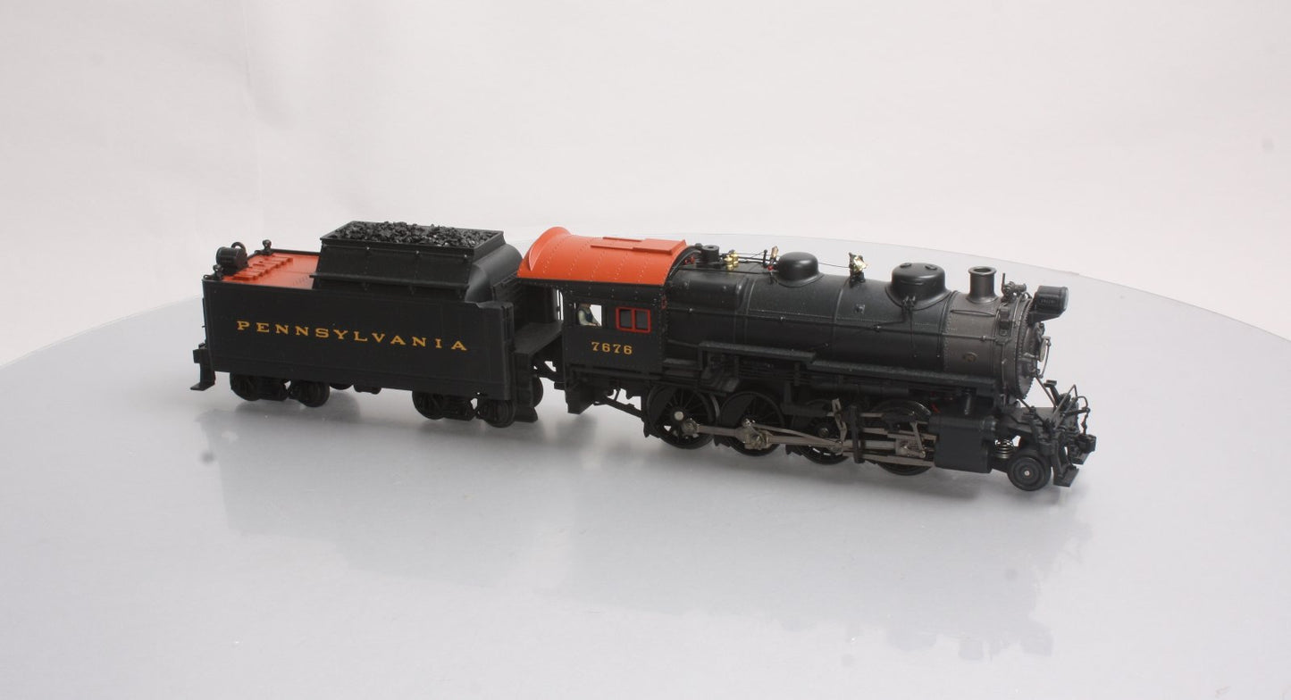 MTH 20-3055-1 O PRR 2-8-0 H10s Consolidation Steam Loco & Tender w/PS2 LN/Box