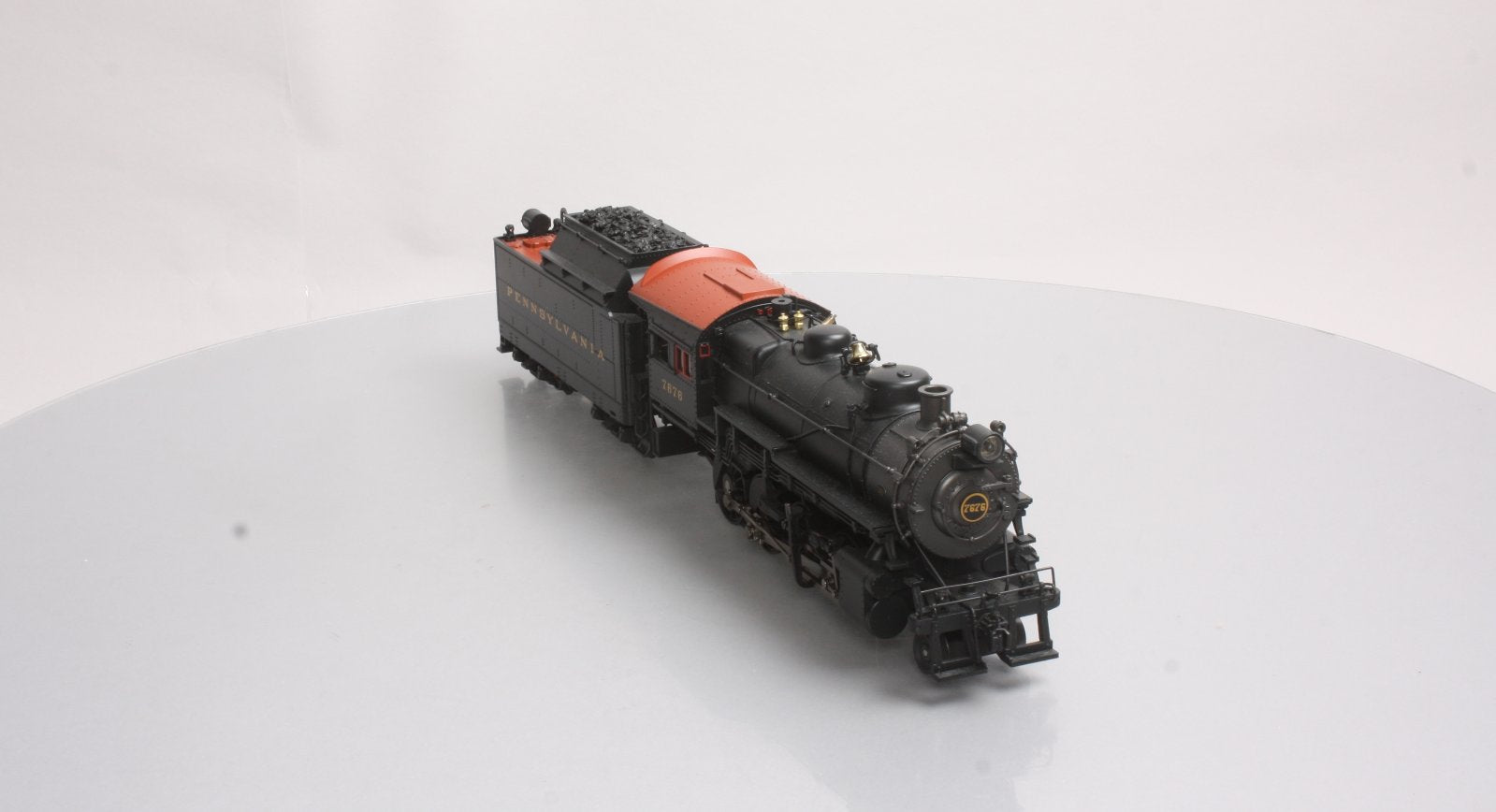 MTH 20-3055-1 O PRR 2-8-0 H10s Consolidation Steam Loco & Tender w/PS2 LN/Box