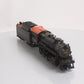MTH 20-3055-1 O PRR 2-8-0 H10s Consolidation Steam Loco & Tender w/PS2 LN/Box