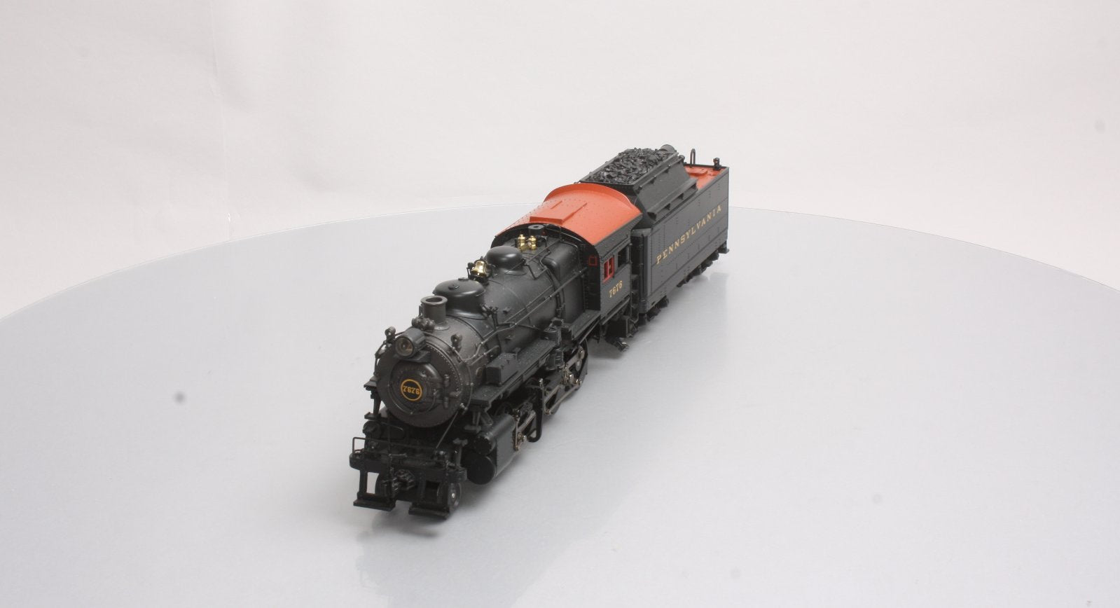 MTH 20-3055-1 O PRR 2-8-0 H10s Consolidation Steam Loco & Tender w/PS2 LN/Box